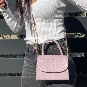 Lavender purse